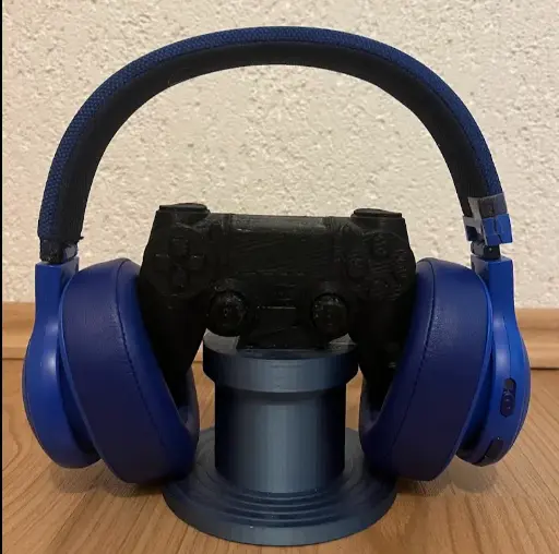 support de casque (design manette)